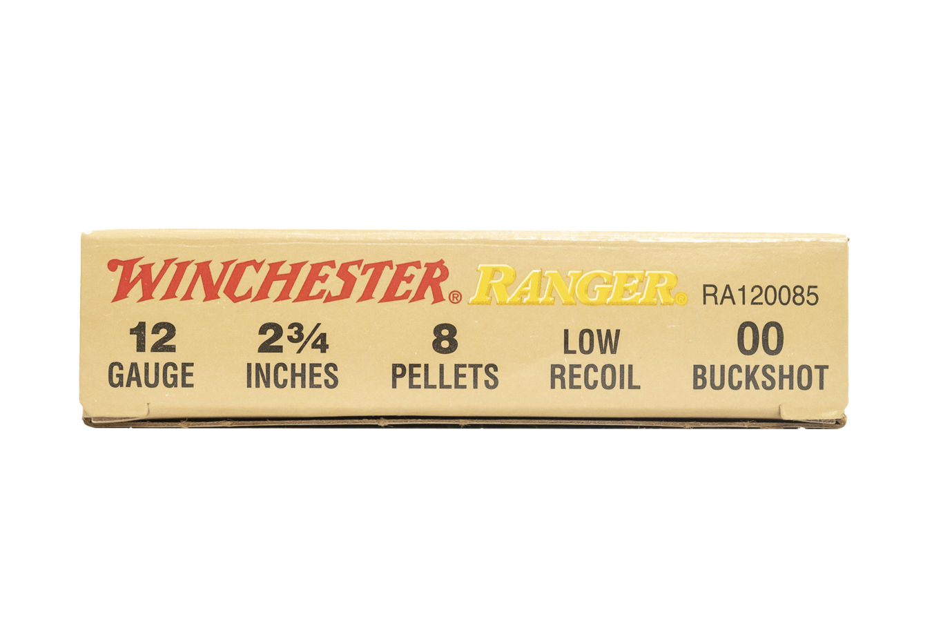 WINCHESTER AMMO 12 Gauge 2 3/4 Inch 00 Buckshot Ranger Trade Ammo 5/Box